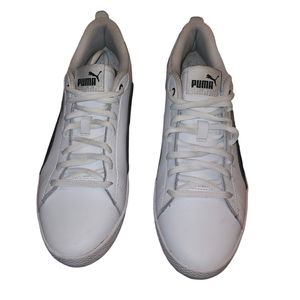 Puma Womens Smash V2 365208-01 White Casual Shoes Sneakers Size 8.5